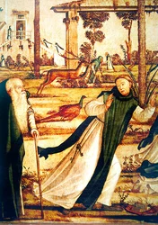 (Detail) St. Jerome Taming the Lion, c.1501-09